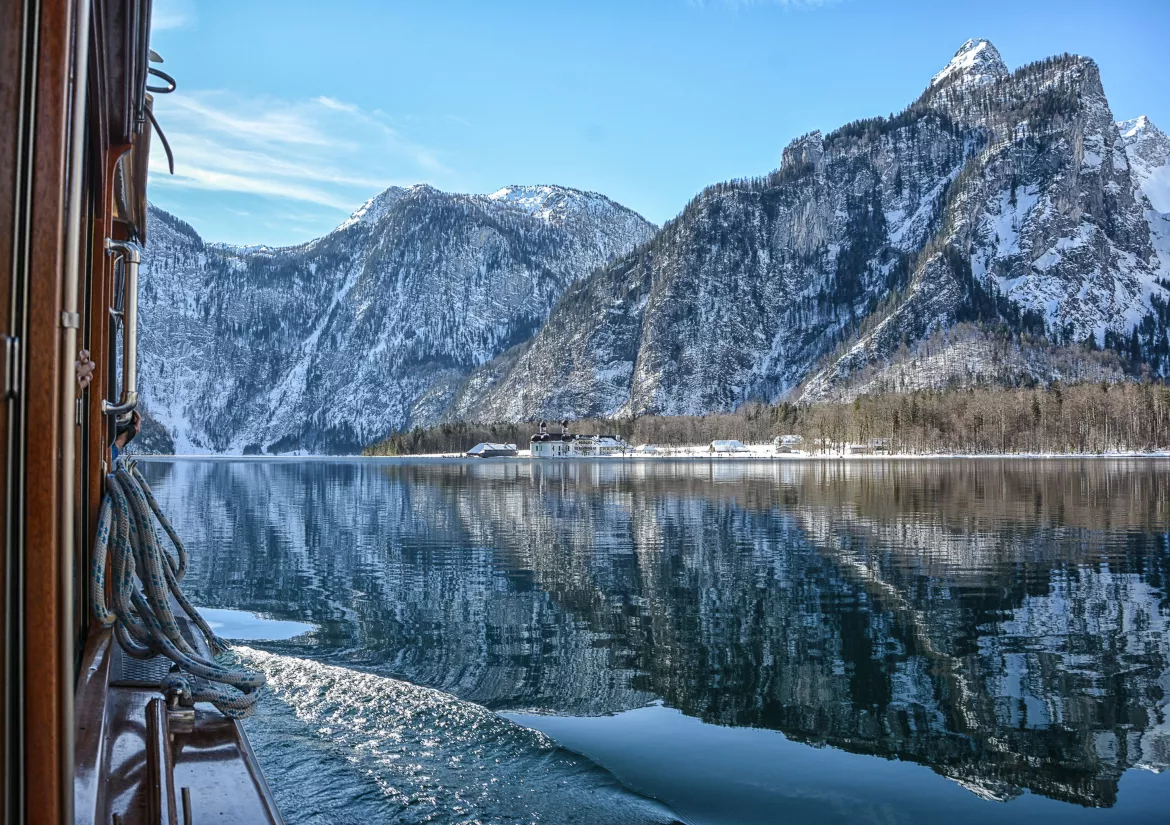 Königssee in den bayerischen Alpen