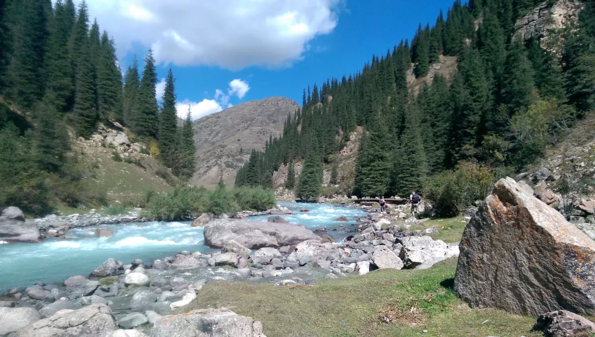 Ala Artscha Nationalpark in der Tschüi Region, Kirgistan